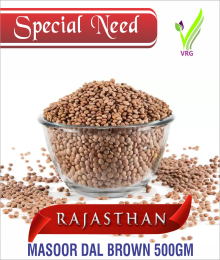 BROWN MASHOOR 500GM  VRG ORGANIC